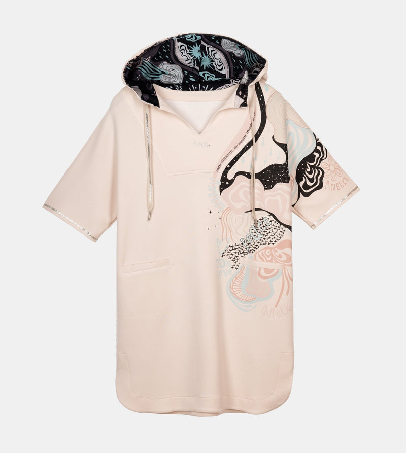 Psicodelic sweatshirt dress