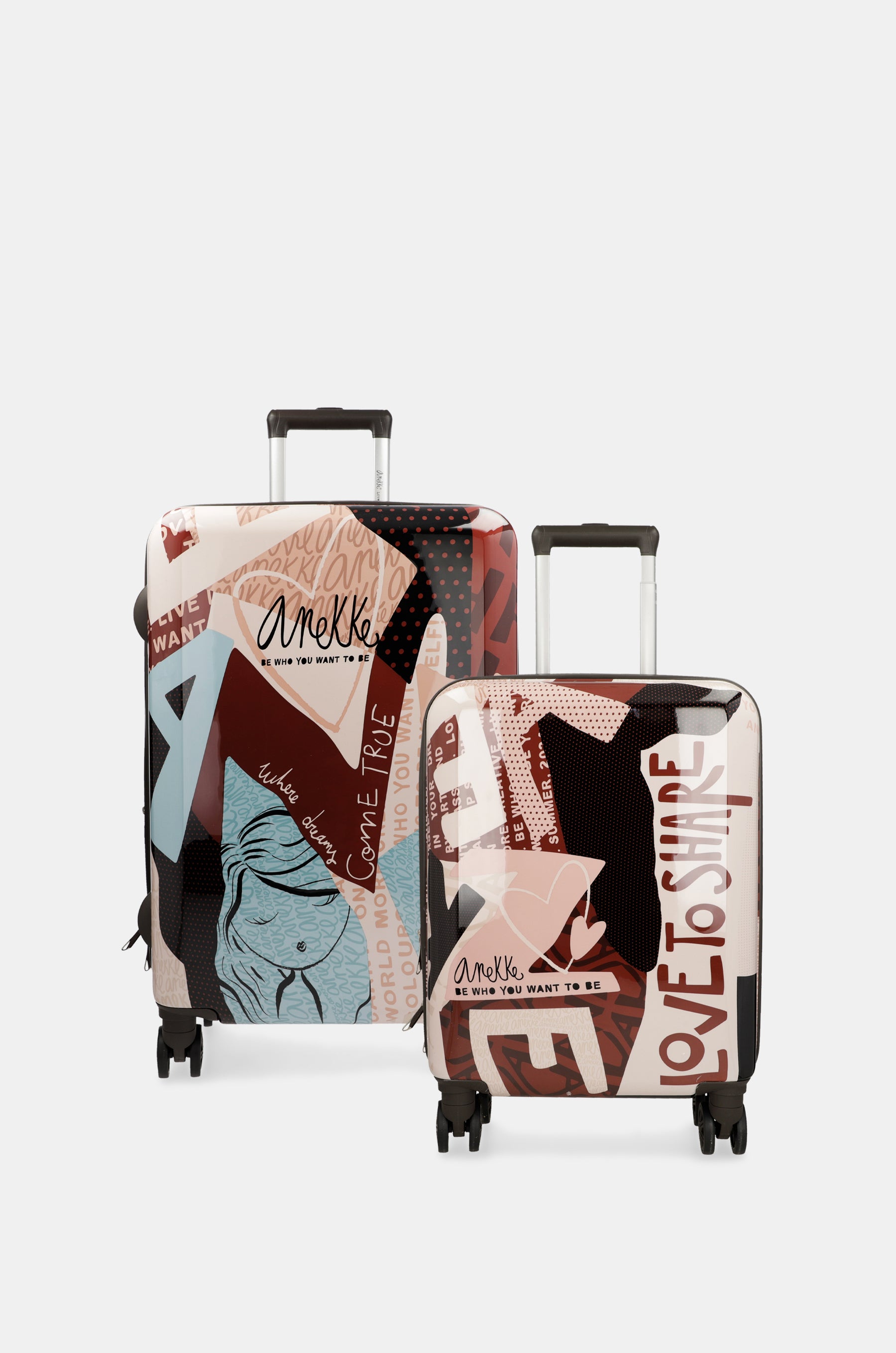 Anekke suitcase set
