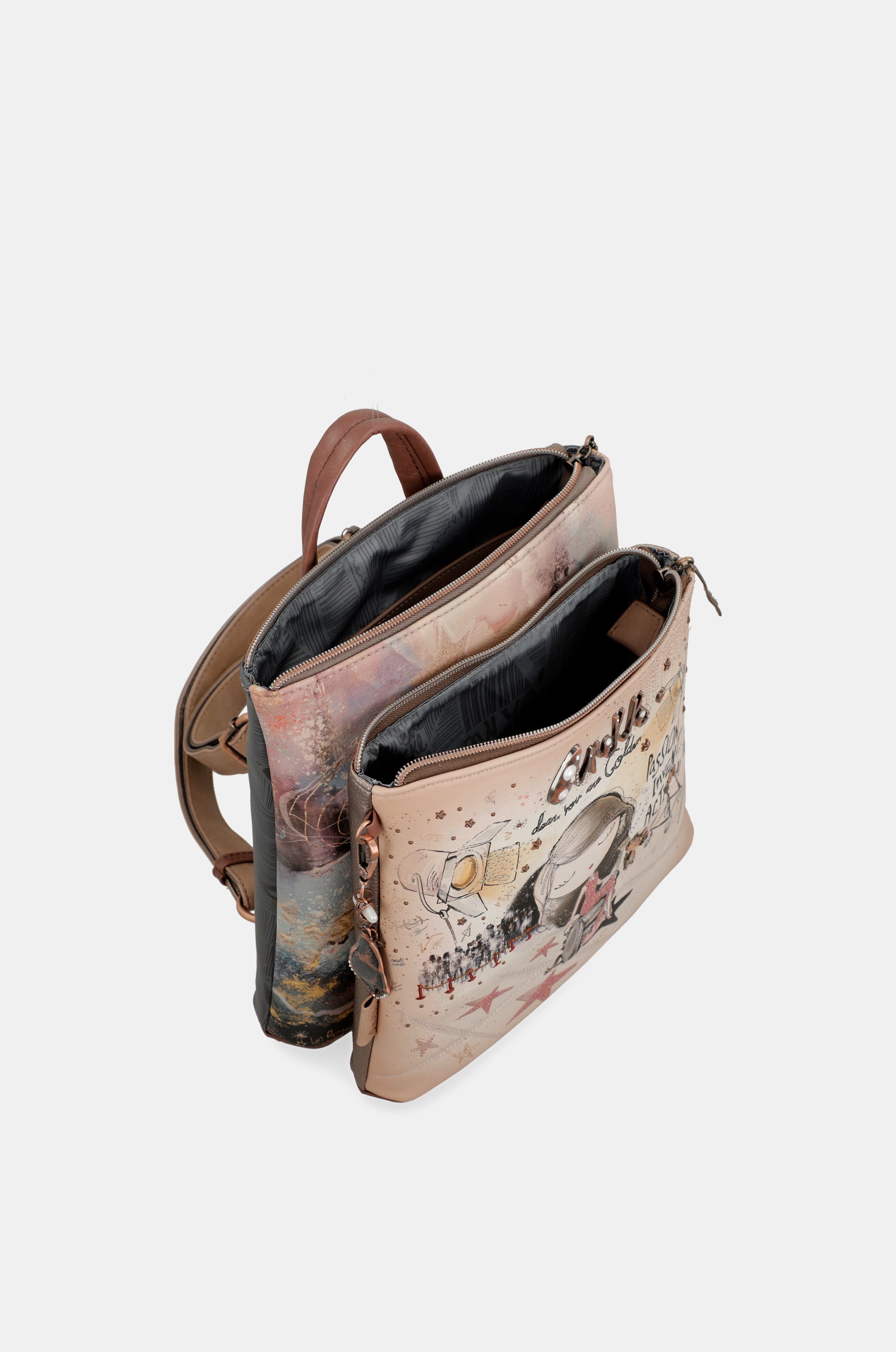 Hollywood 2-compartment backpack