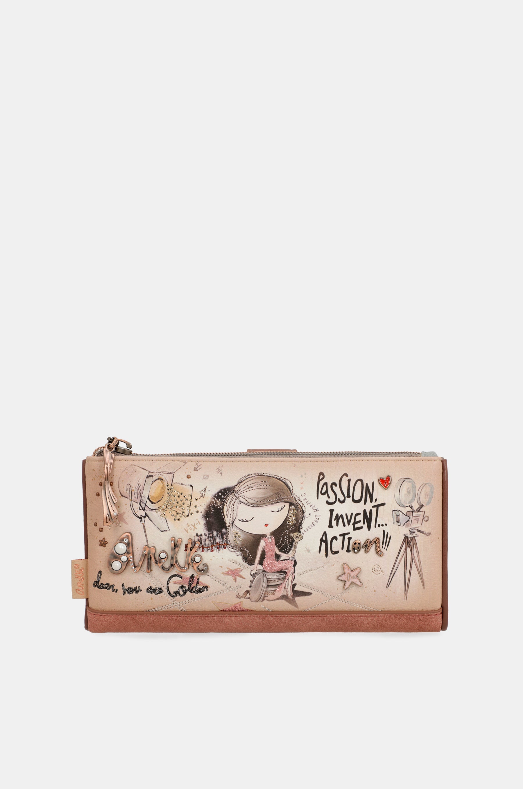 Hollywood flexible large RFID wallet