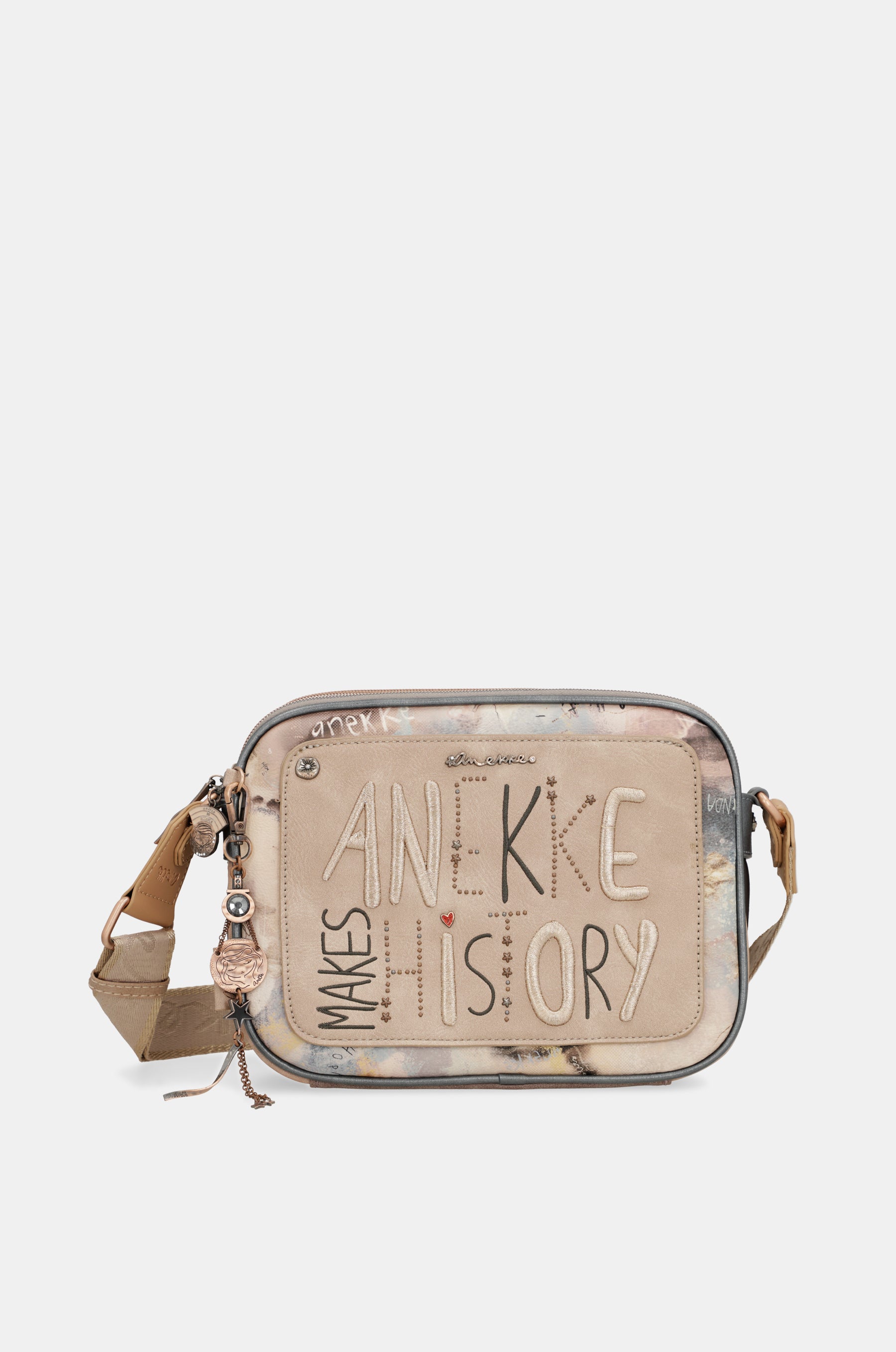 Stars 2-compartment crossbody bag