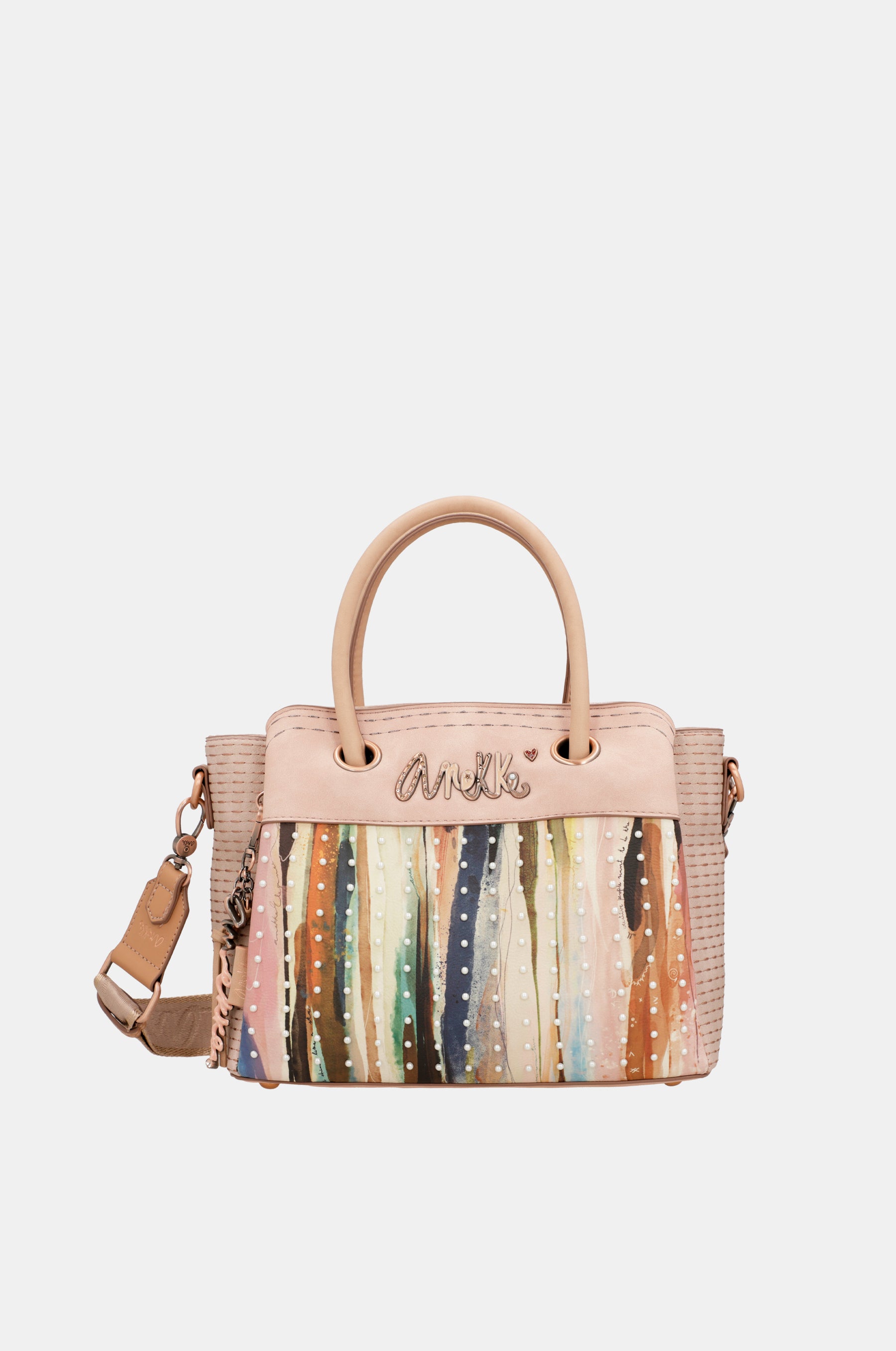 Studio nude handle bag