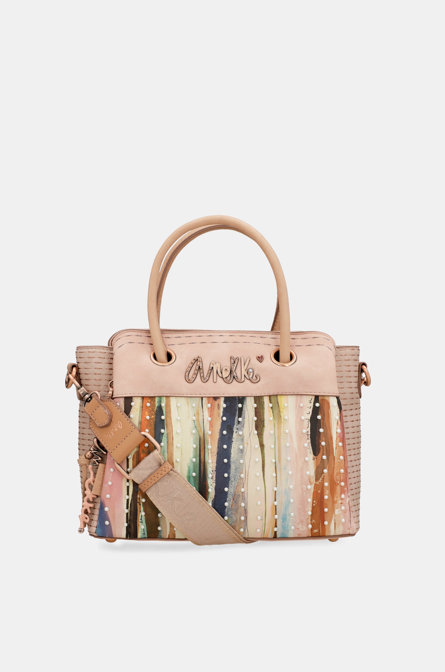 Studio nude handle bag