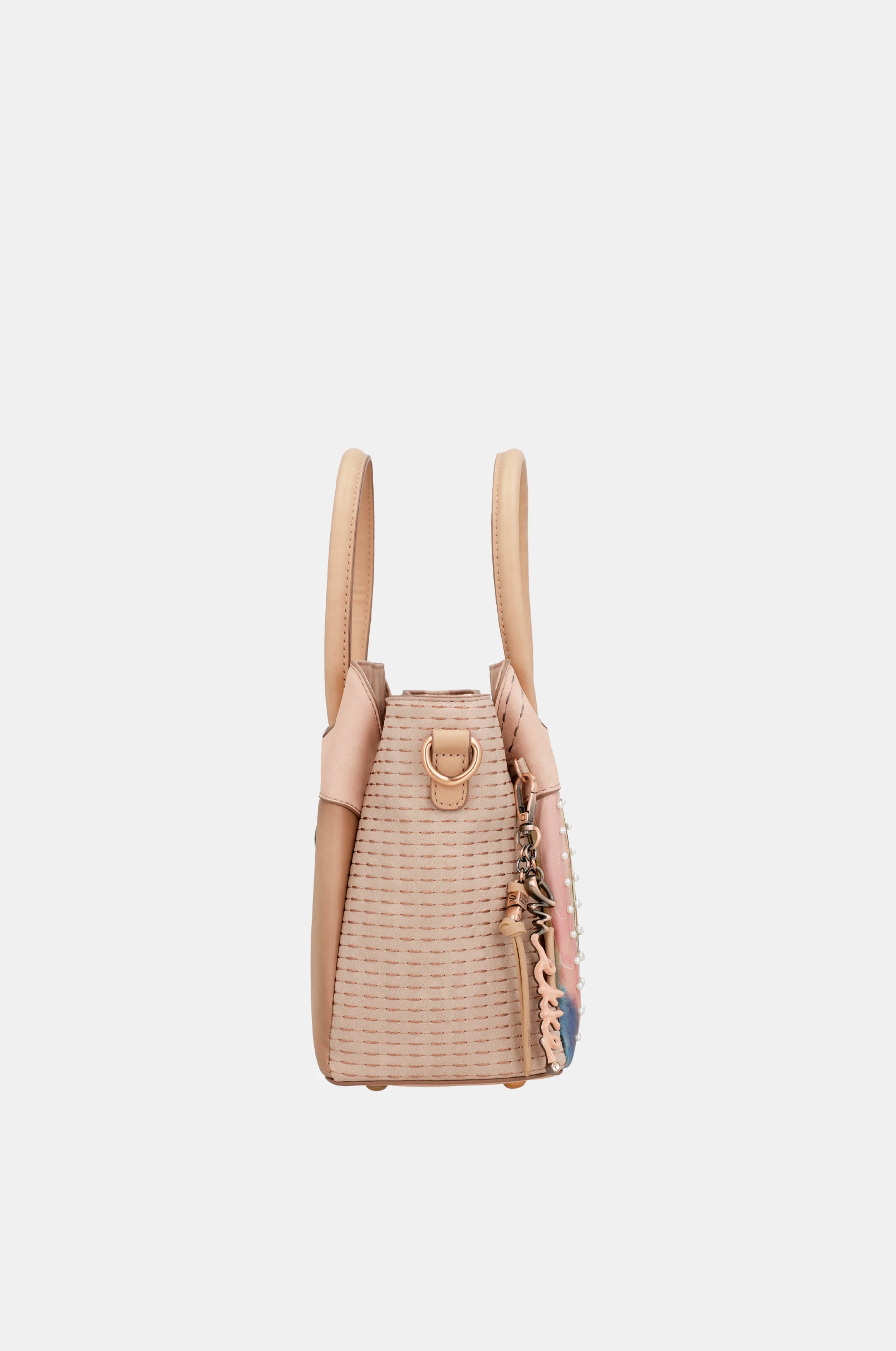 Studio nude handle bag