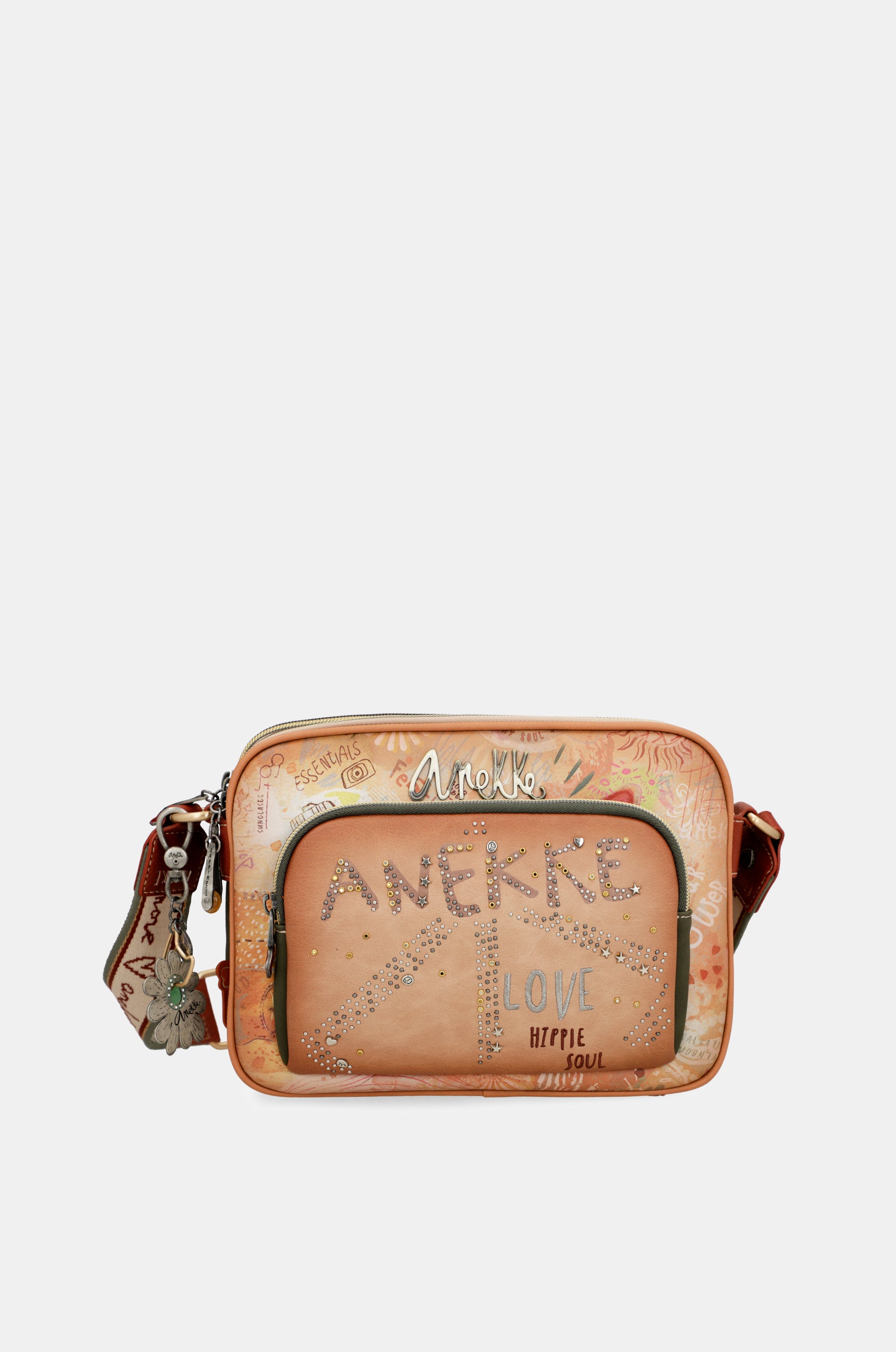 Flowers crossbody bag