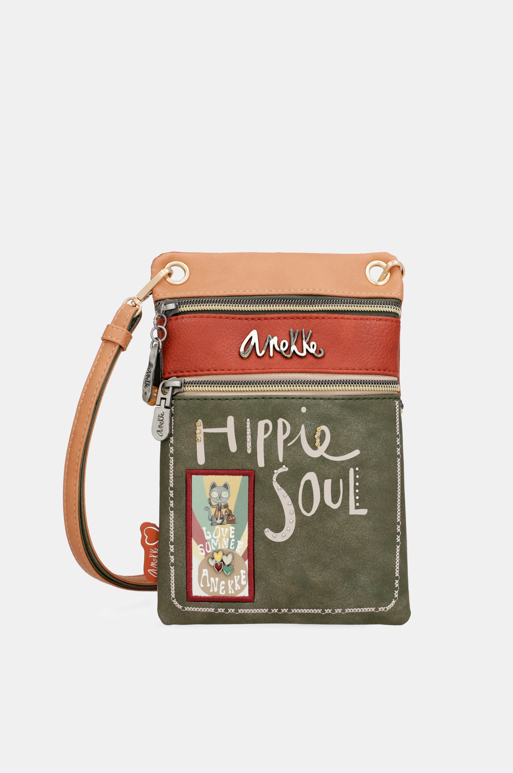 Flowers mini crossbody bag