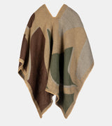 Anekke printed poncho