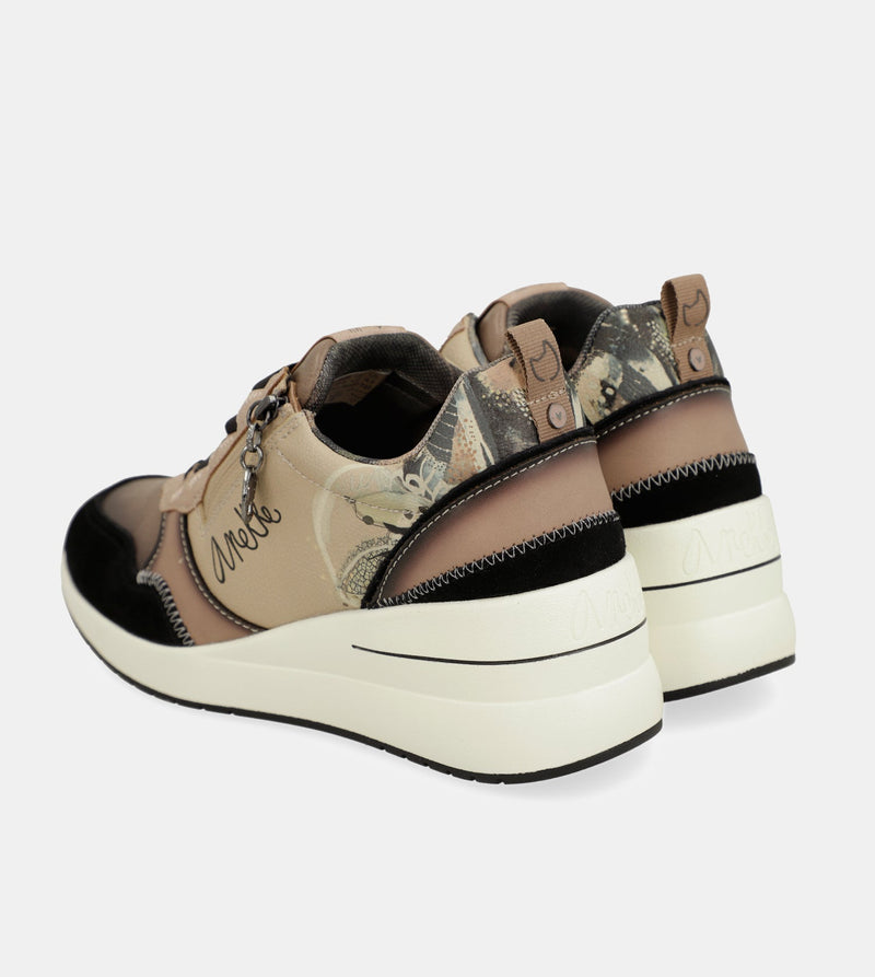 Dreams multicoloured wedge sneakers