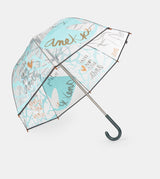 Heartbeat long vinyl umbrella