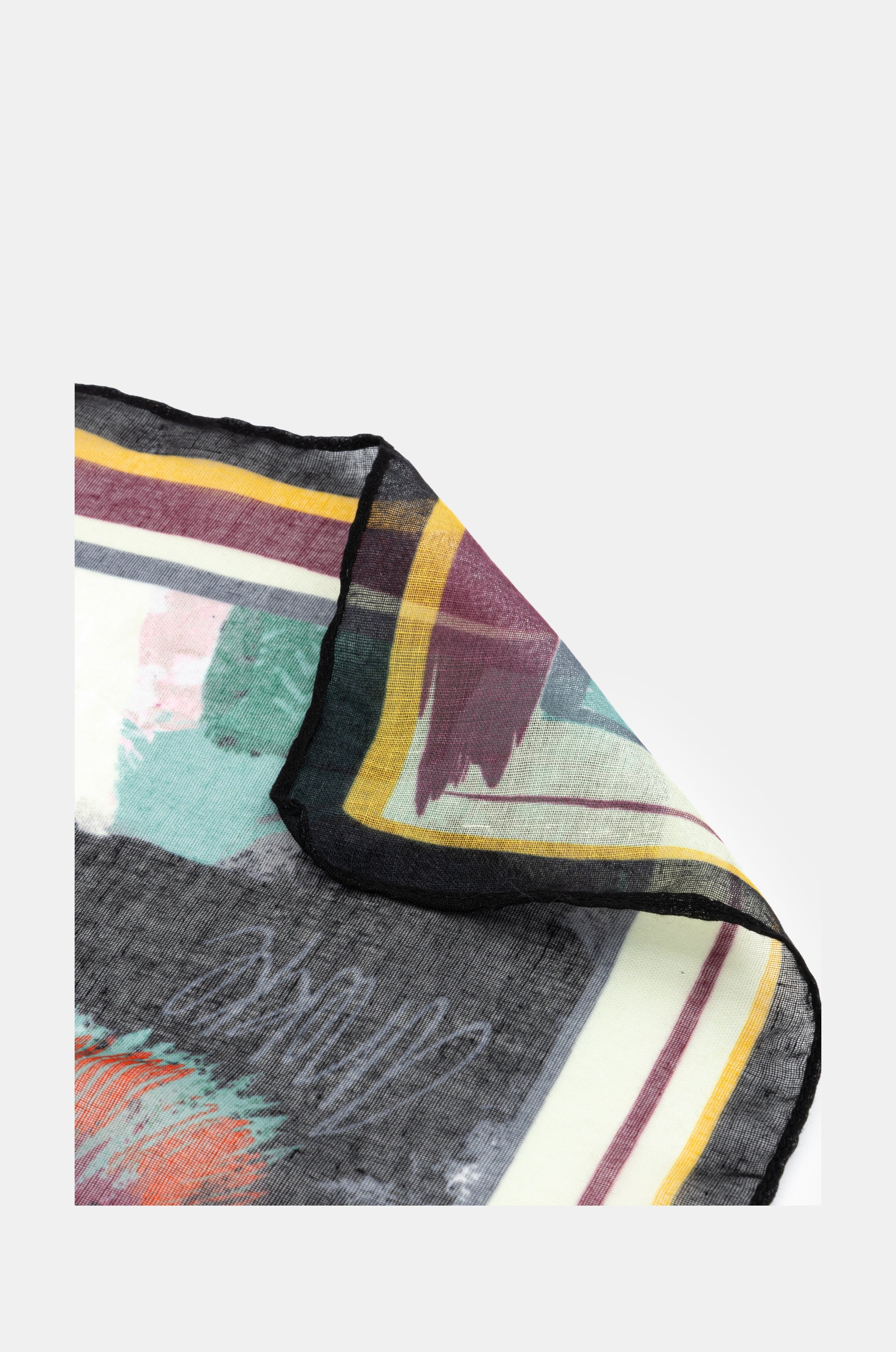 Core multicoloured scarf