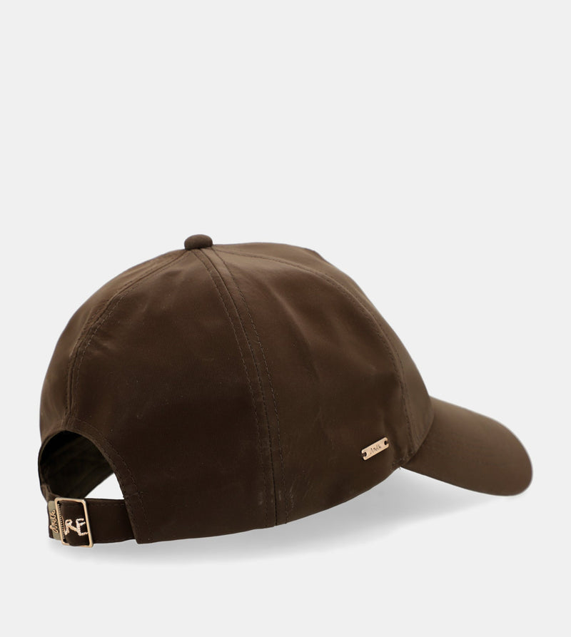 Brown cap