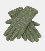 Anekke logo green gloves