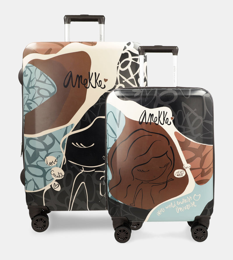 Imaginary luggage set