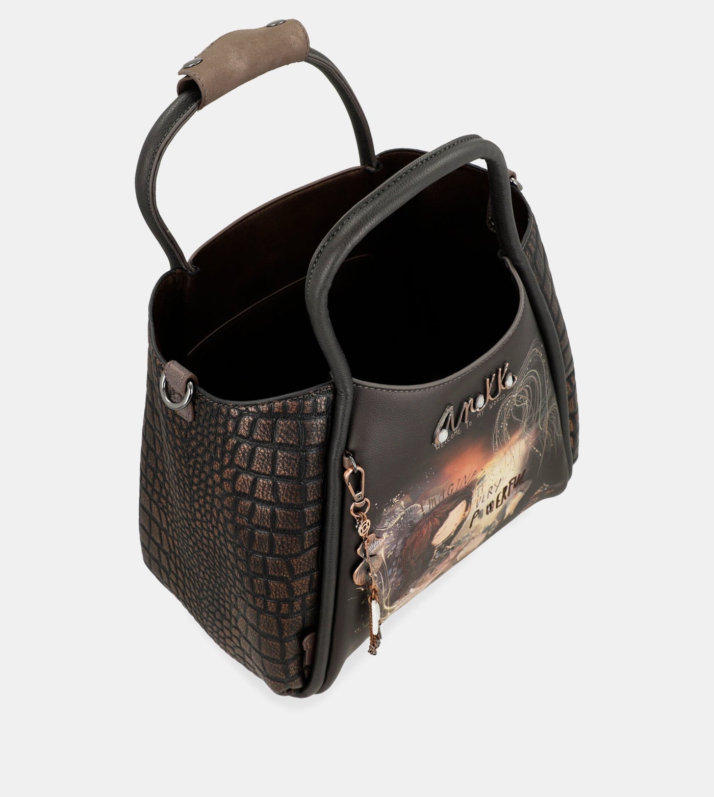 1LDK SELECT - everyone Vincent TOTE BAG NATURALxBLACKの通販