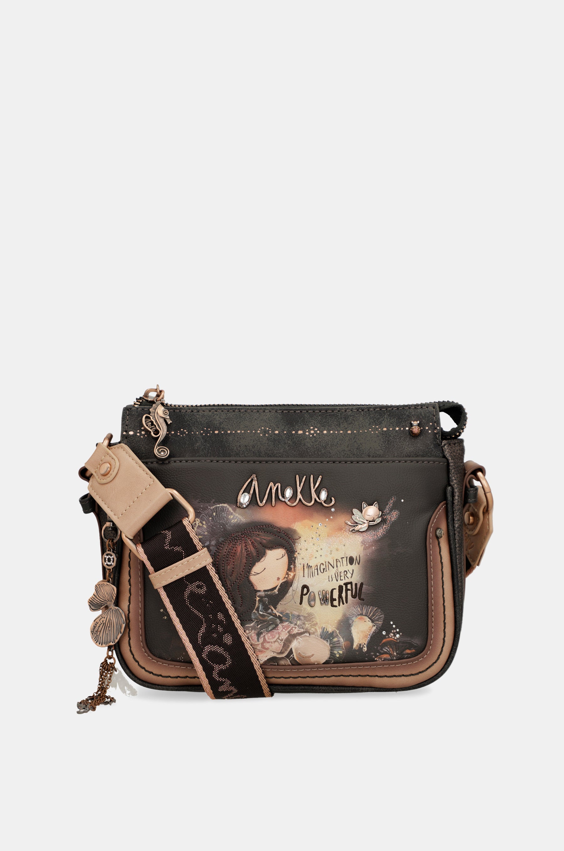 Dreamverse 3-compartment crossbody bag