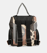 Heartbeat flap backpack