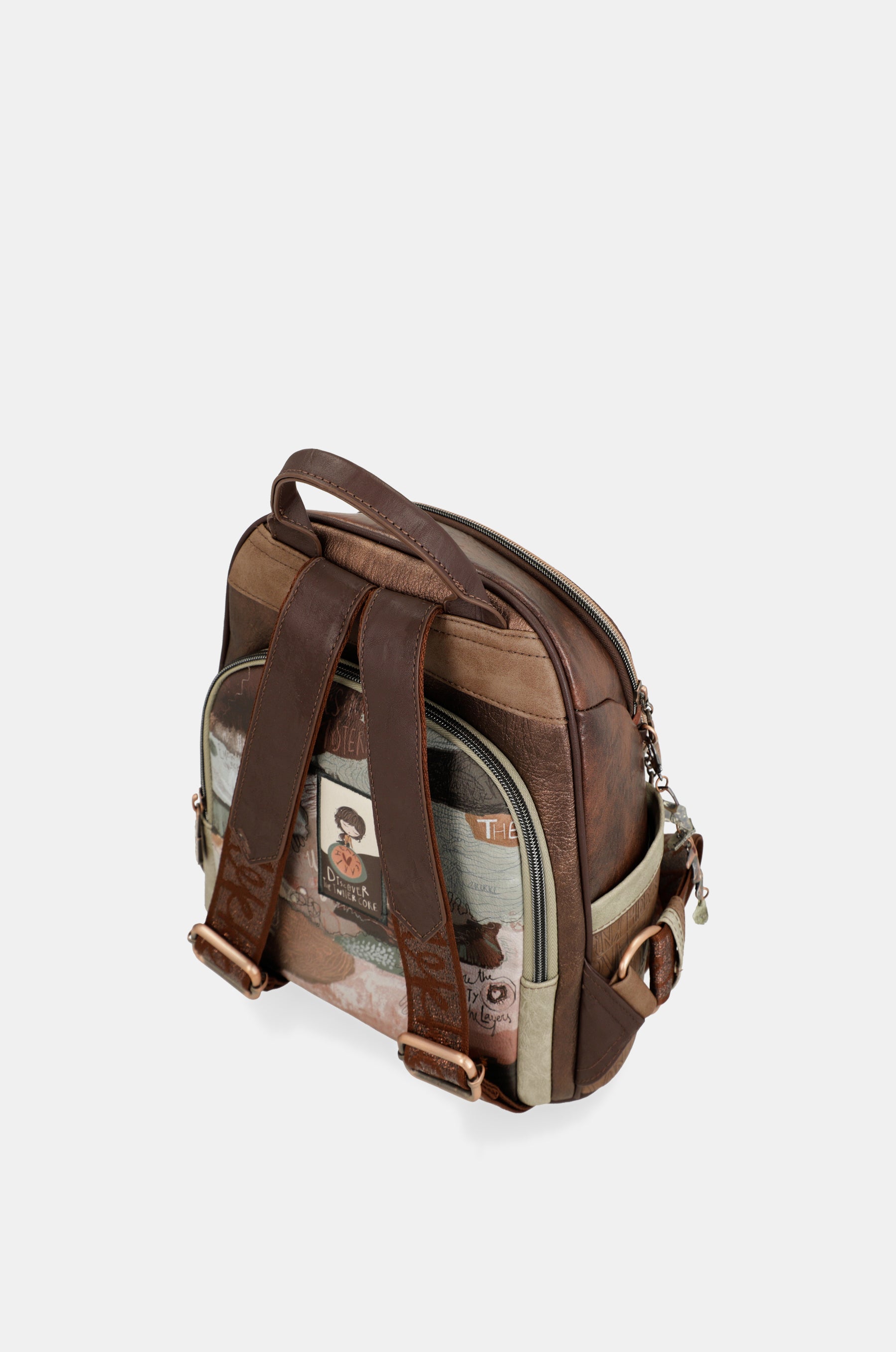 anekke リュック Backpack with 3 compartments Alma