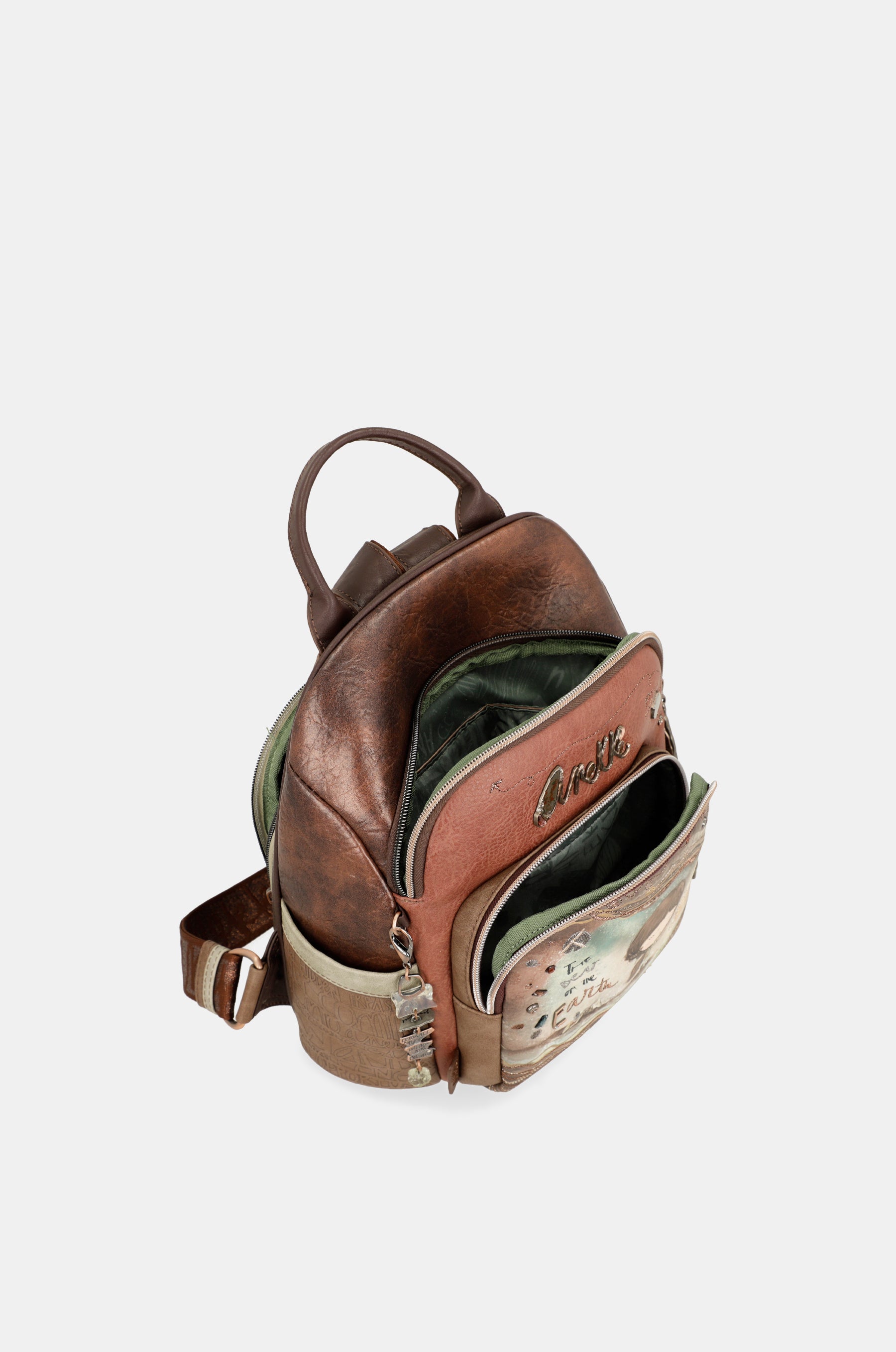 anekke リュック Backpack with 3 compartments Alma