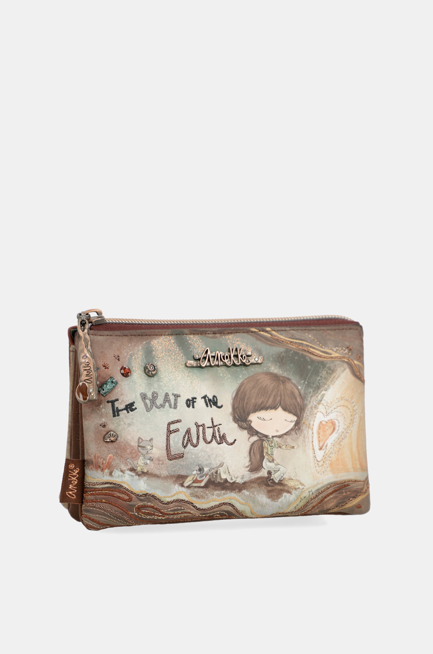 Core 3-compartment small coin purse