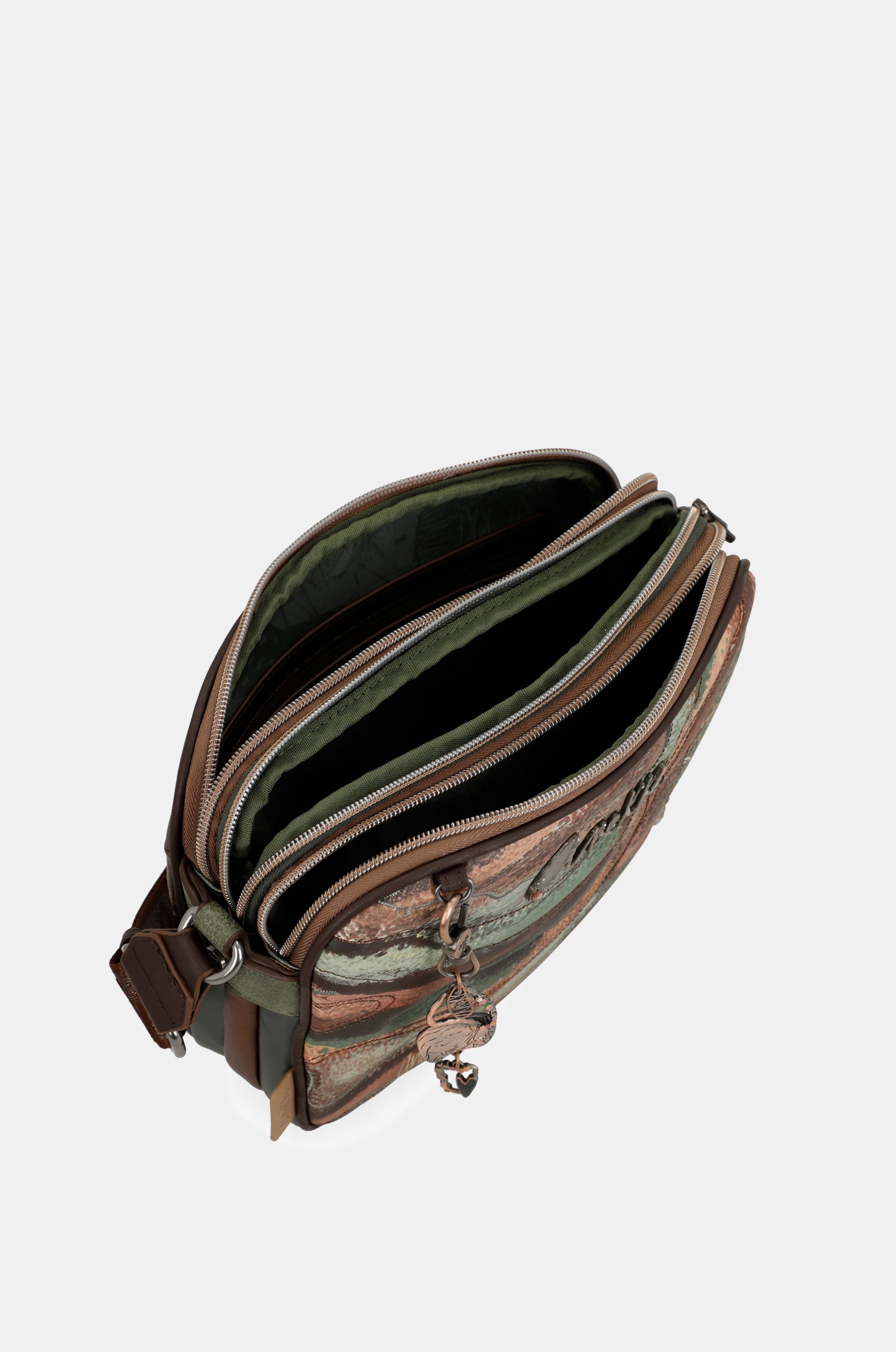Outer 3-compartment crossbody bag