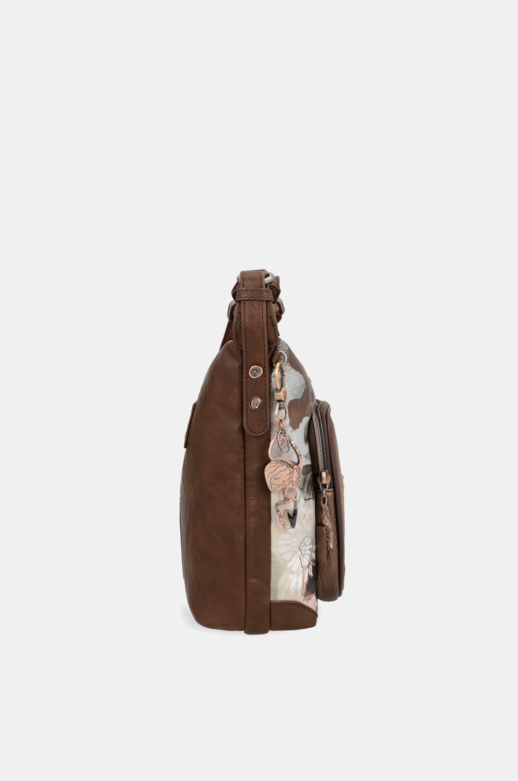 Outer crossbody large bag with pockets