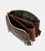 Outer 3-compartment coin purse