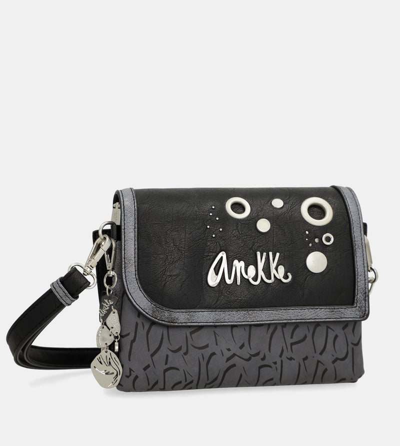 Crust crossbody bag with flap