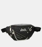 Crust black fanny pack