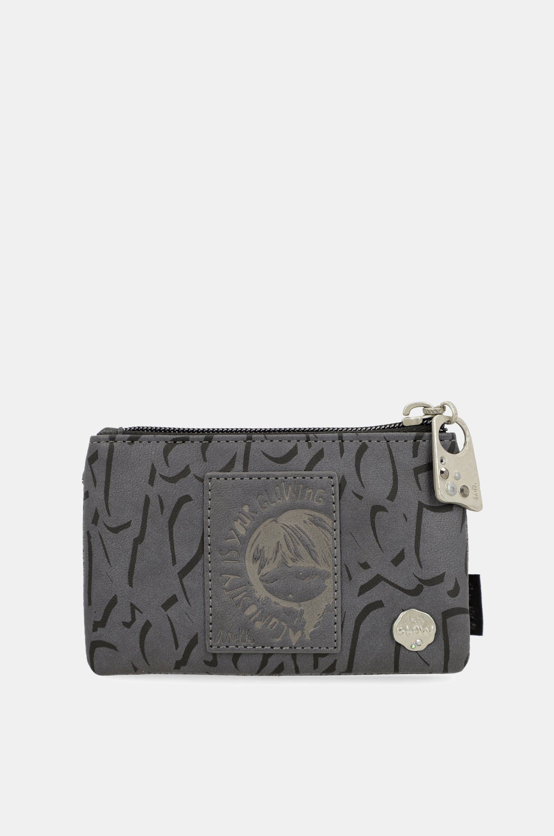 Crust coin purse flap with flap