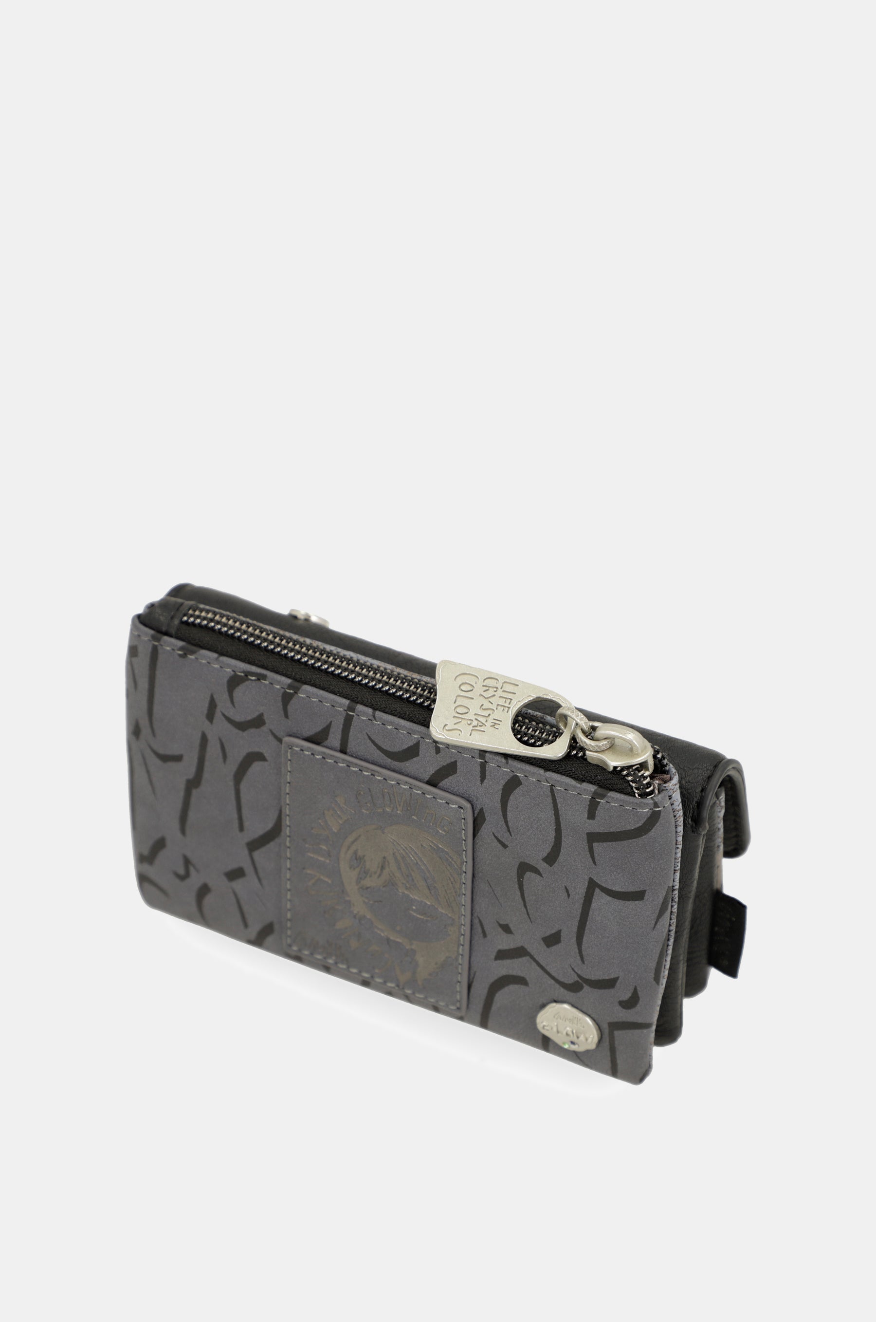 Crust coin purse flap with flap