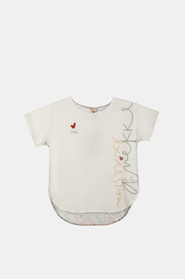 Printed short-sleeve T-shirt Alma