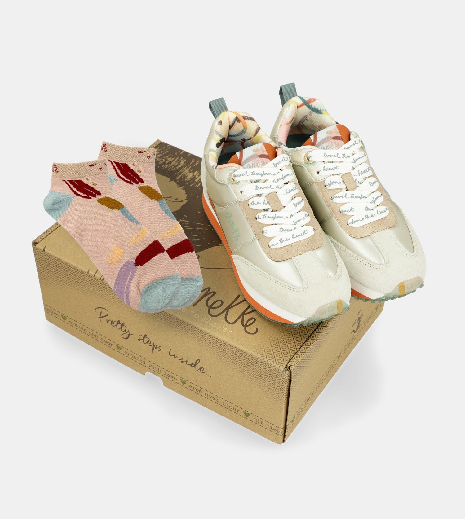 Beige Smart Sneakers