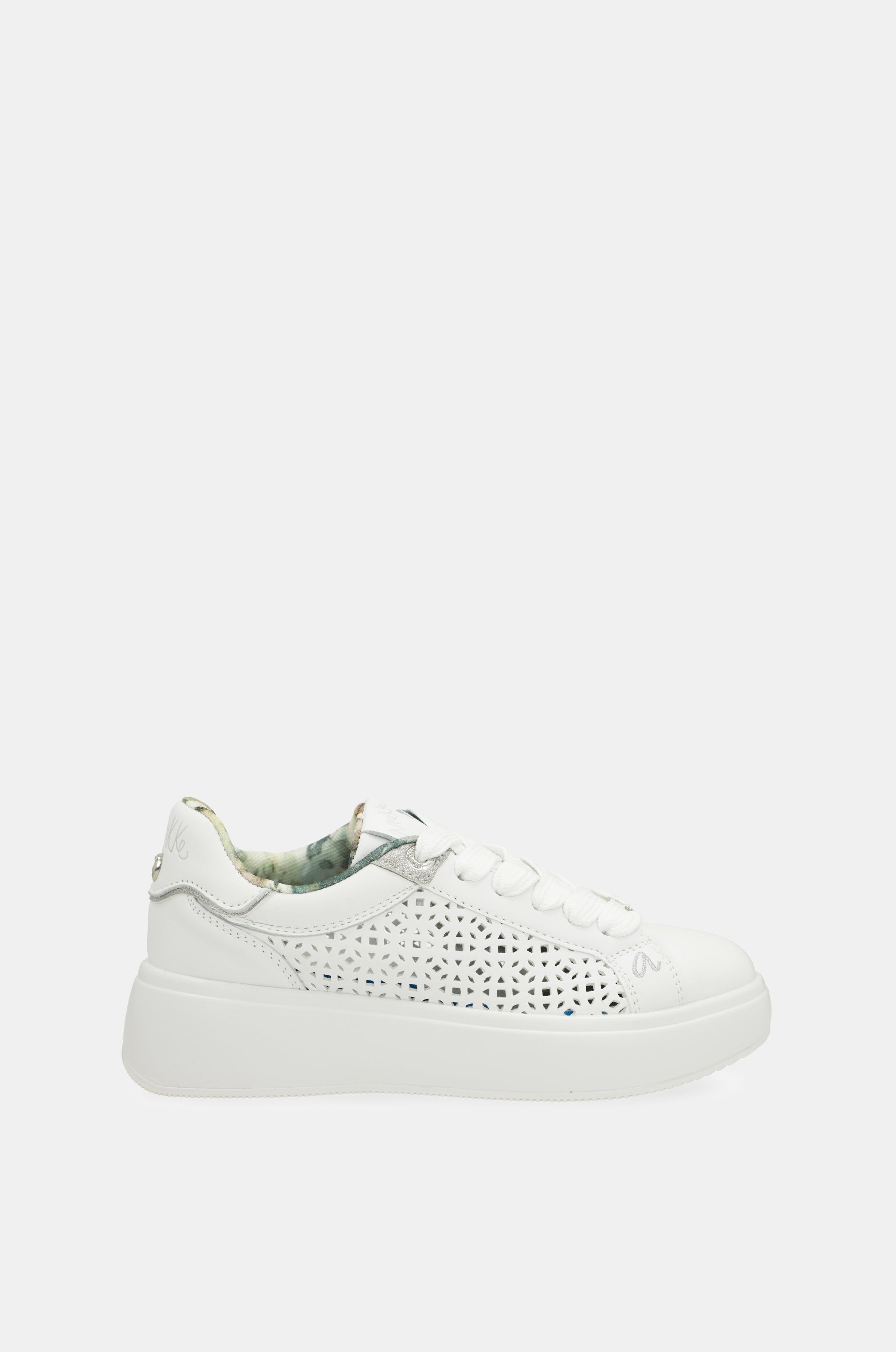 White Spotted Sneakers