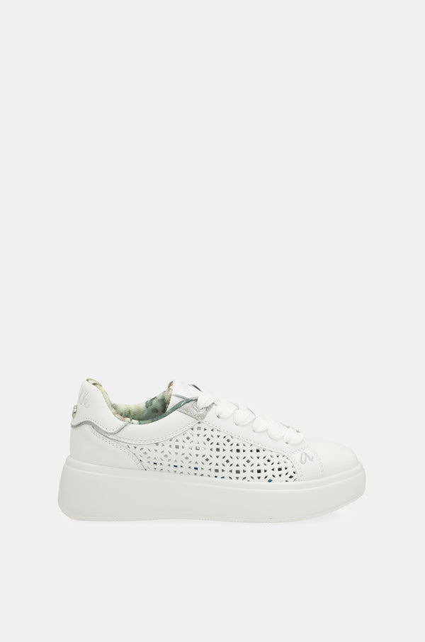 White Spotted Sneakers
