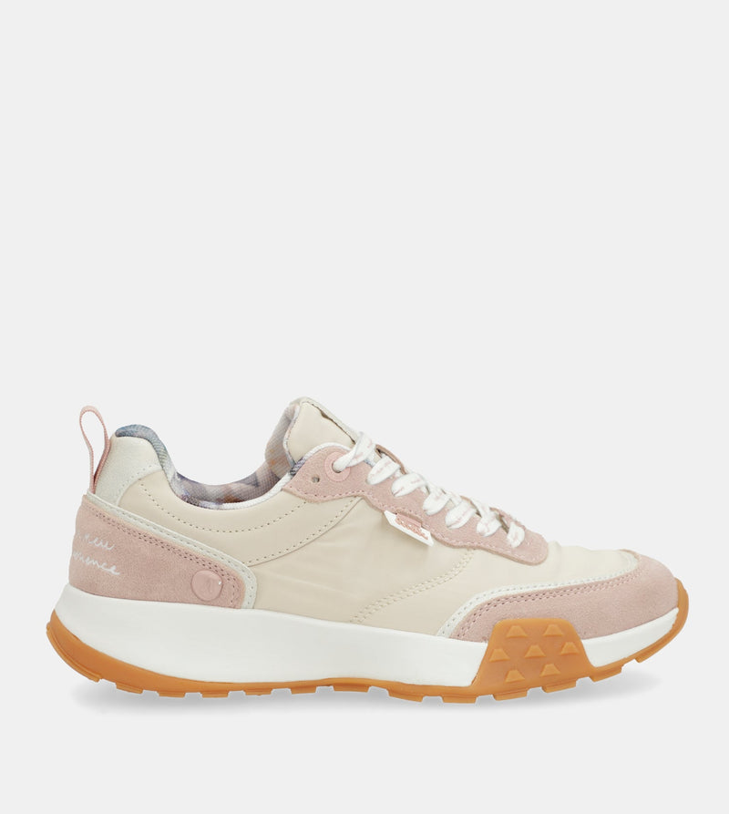 Retro pink sneakers