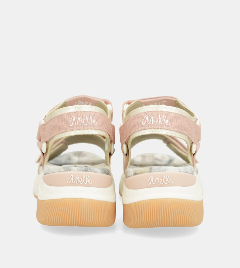 Pink sports sandals