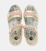 Pink sports sandals