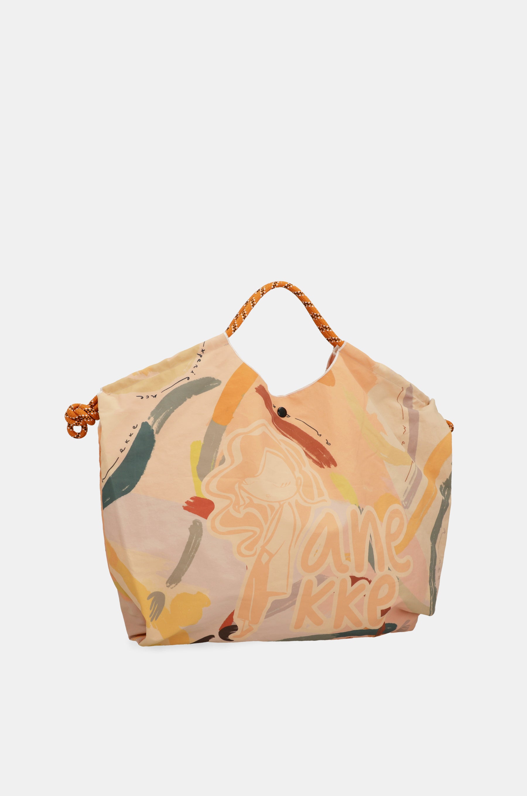 Smart printed beach bag