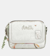 Oval flap crossbody bag Alma