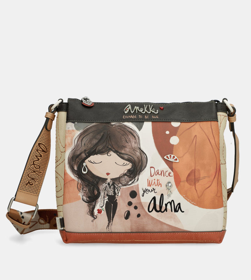 Crossbody bag with 3 compartments Alma