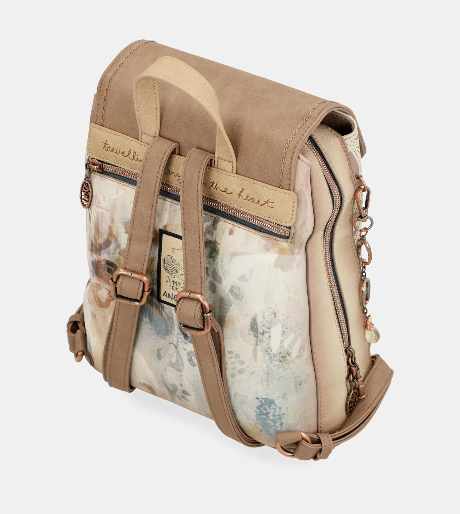 Backpack with flap Memories