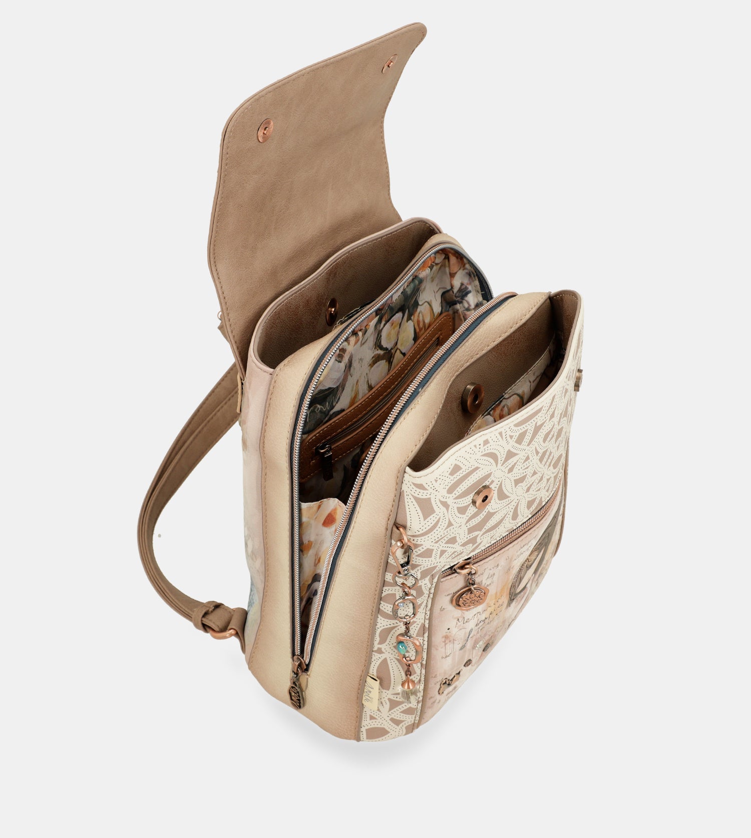 Backpack with flap Memories
