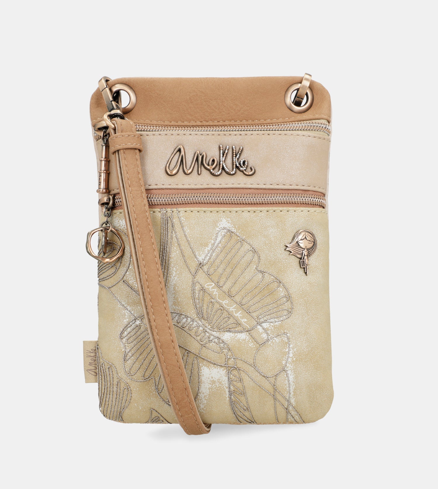 Mini crossbody bag with 2 compartments Memories