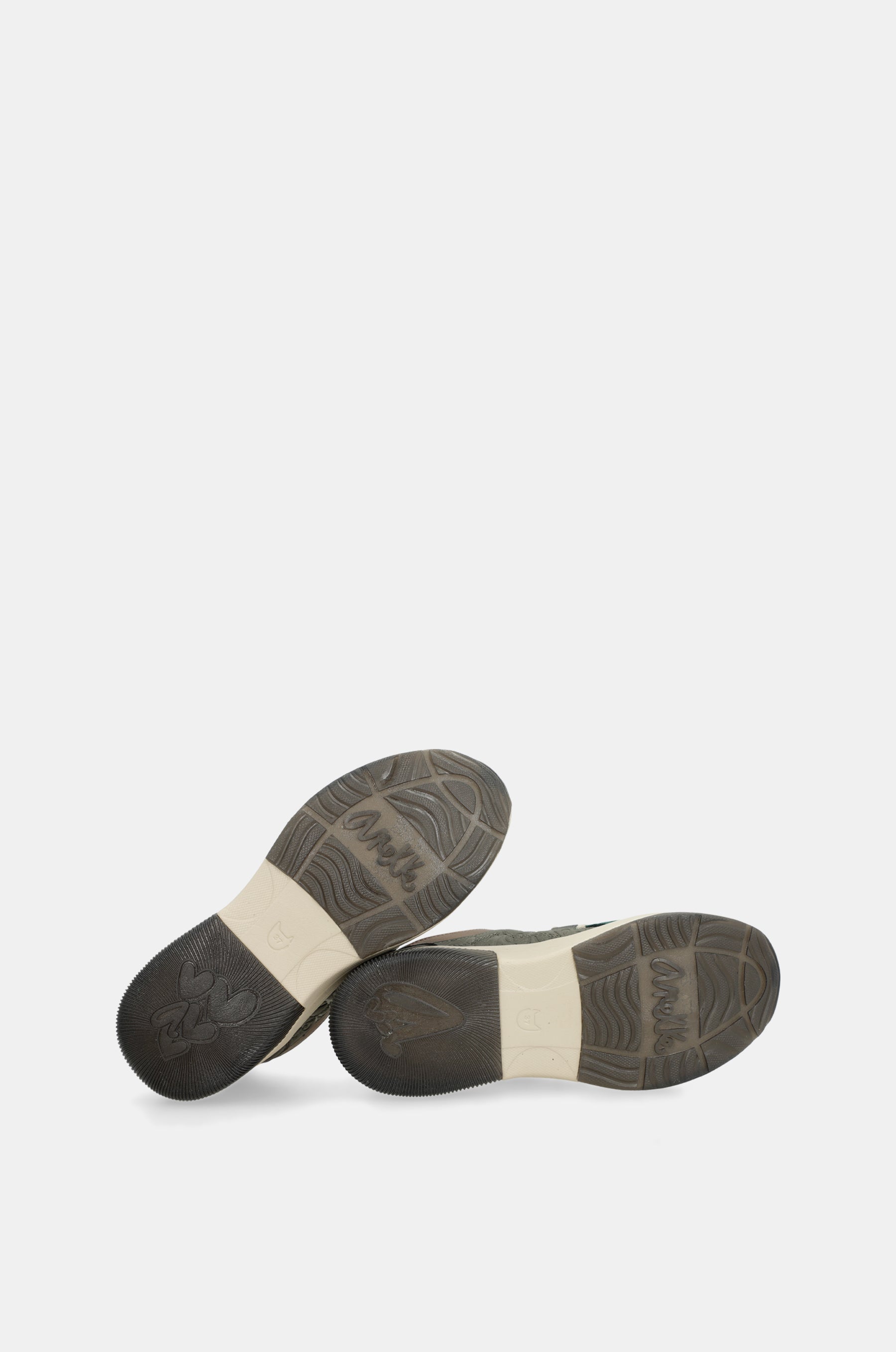Manifesto green printed sneakers