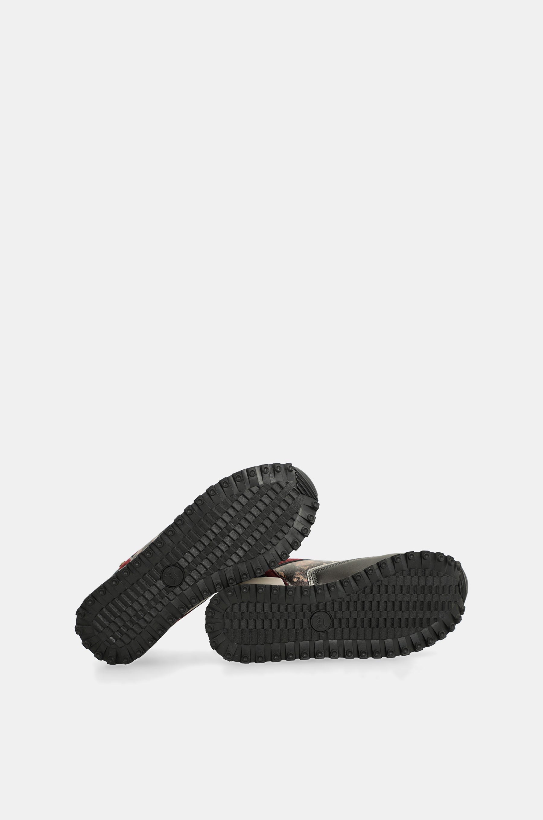 Dark grey platform sneakers