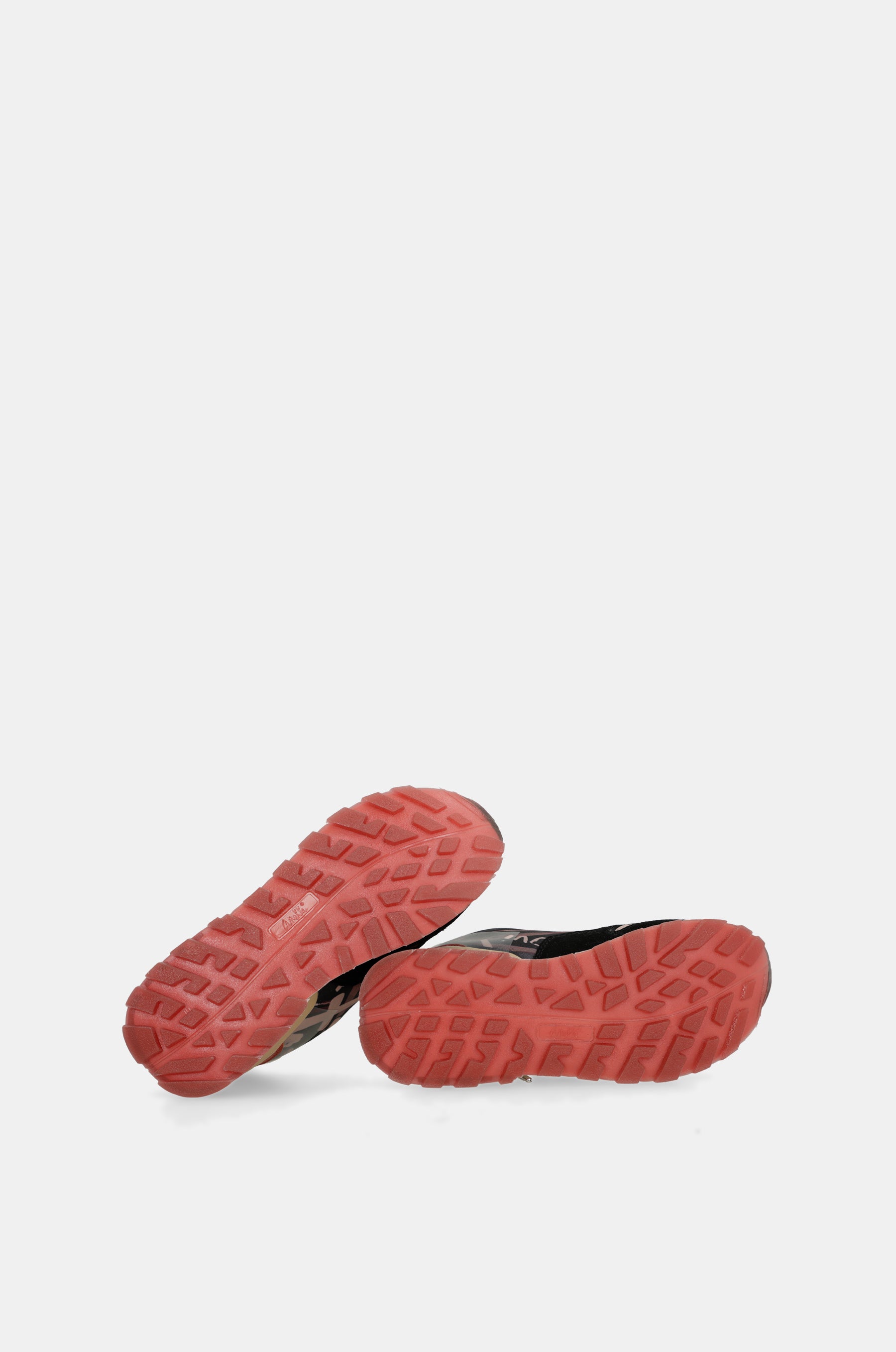 Black printed sneakers