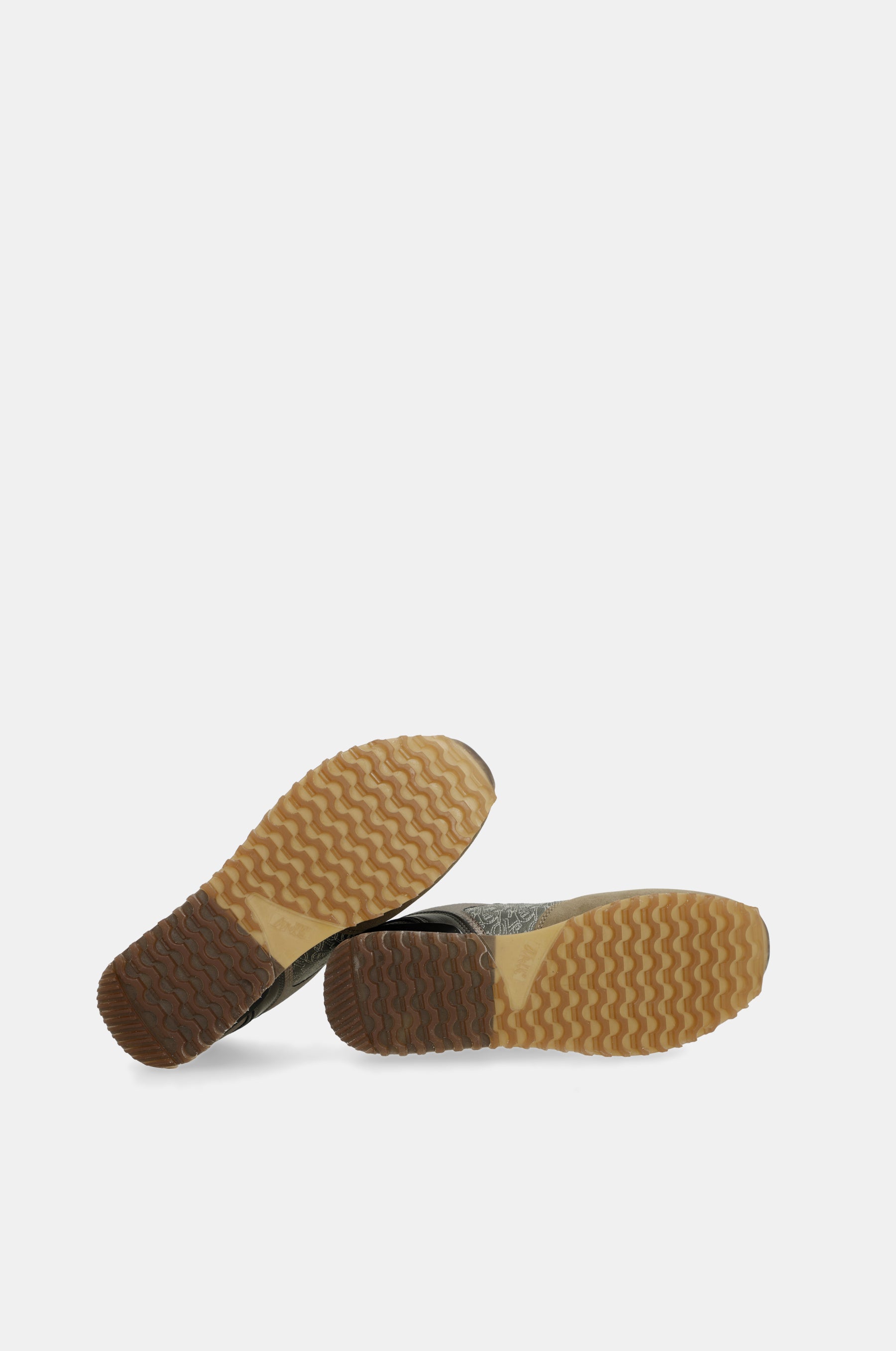 Taupe platform sneakers