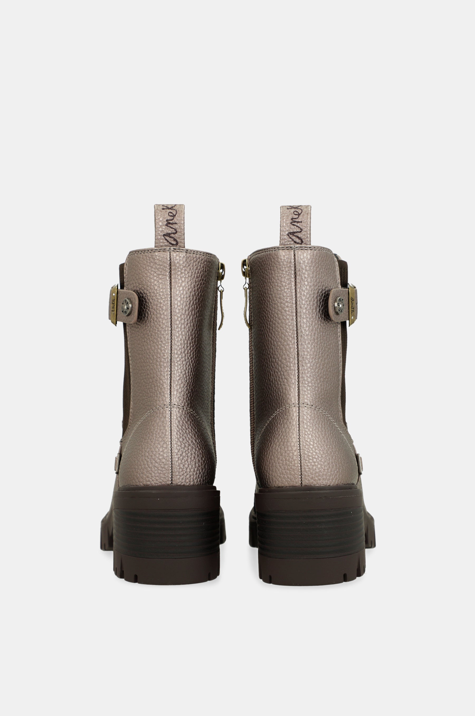 Studio gold ankle boot