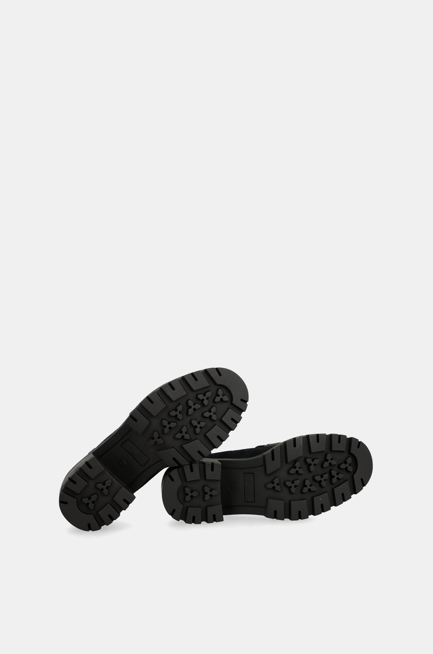 Black loafers