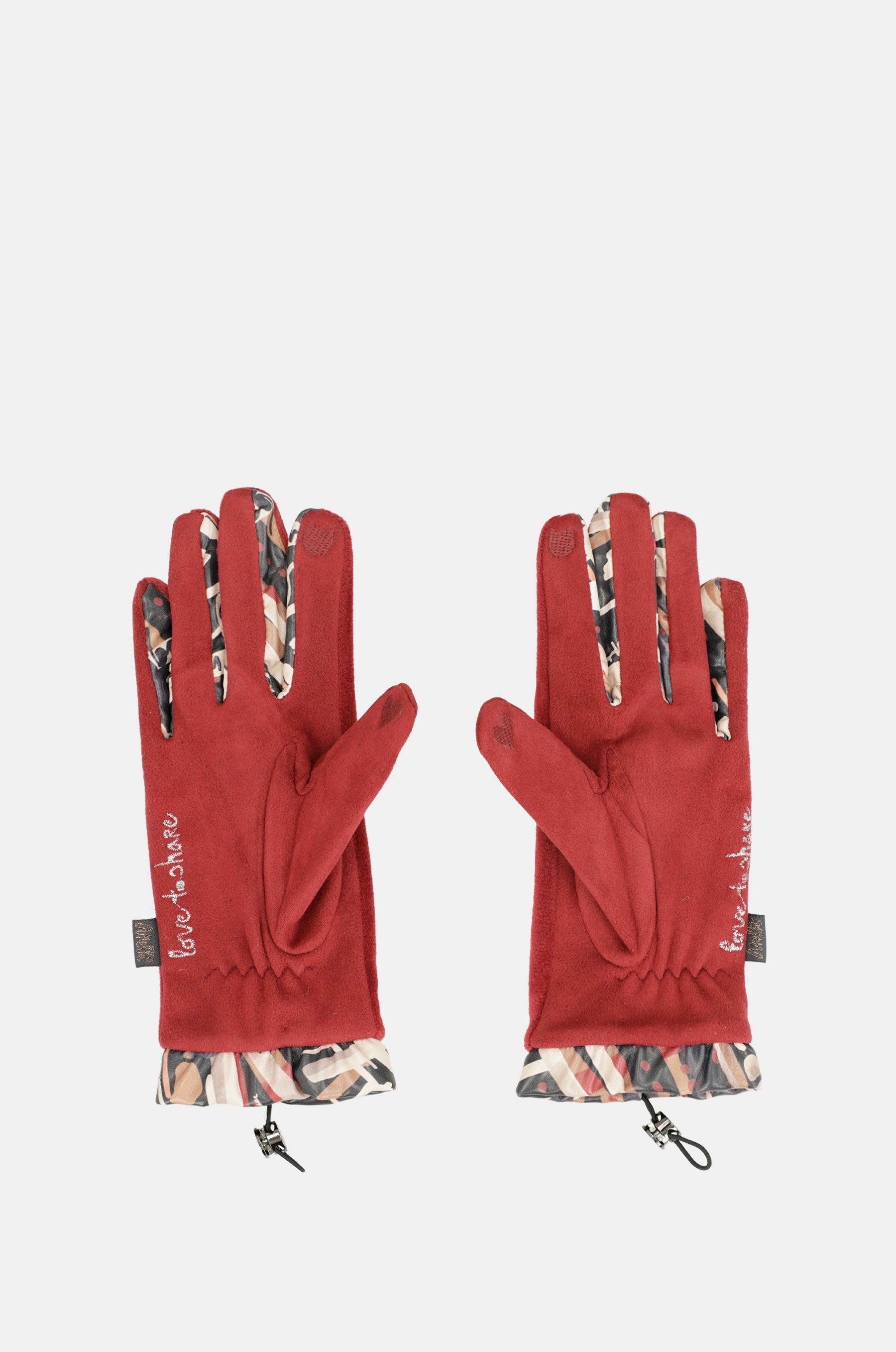 Velvet gloves
